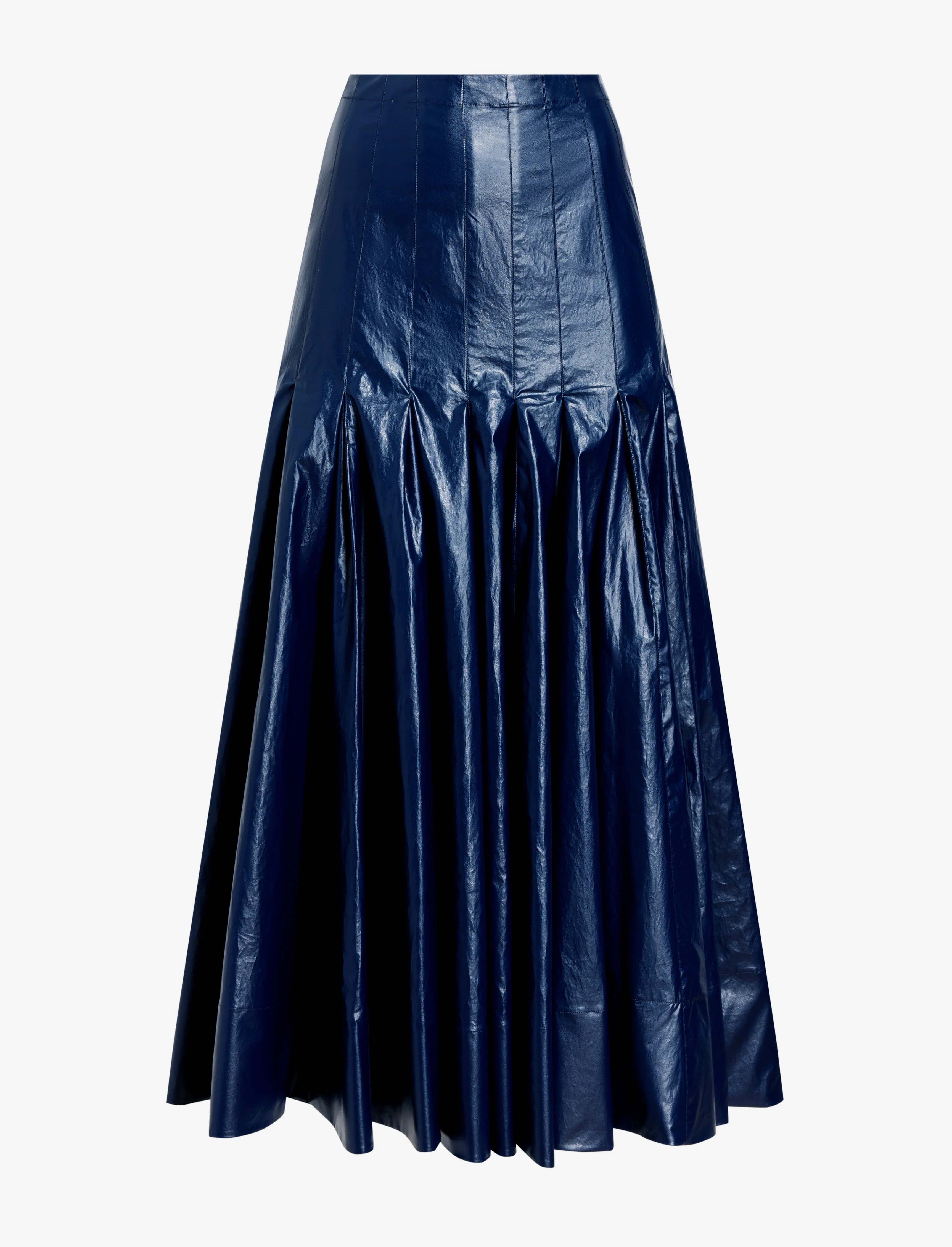 Petra Skirt in Lacquered Cotton - 1