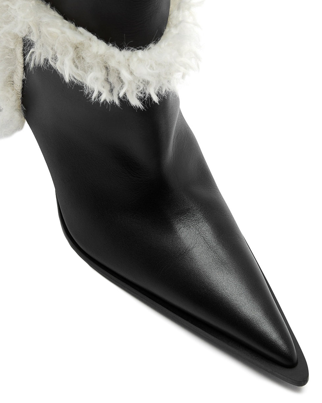 BRIDGE COWBOY BOOT (BLACK/WHITE) - 4