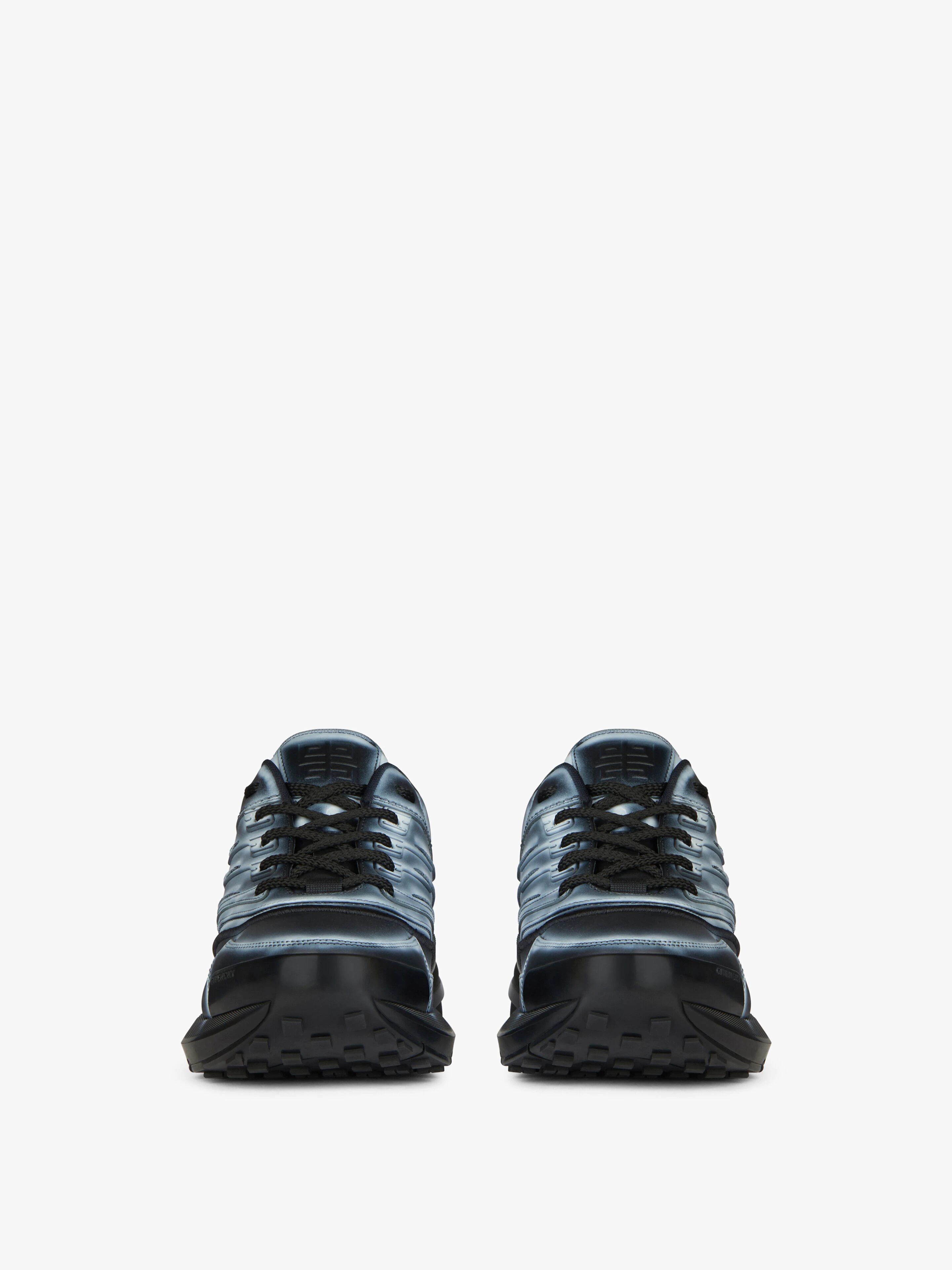 GIV 1 SNEAKERS IN LEATHER WITH TAG EFFECT PRINTS - 2