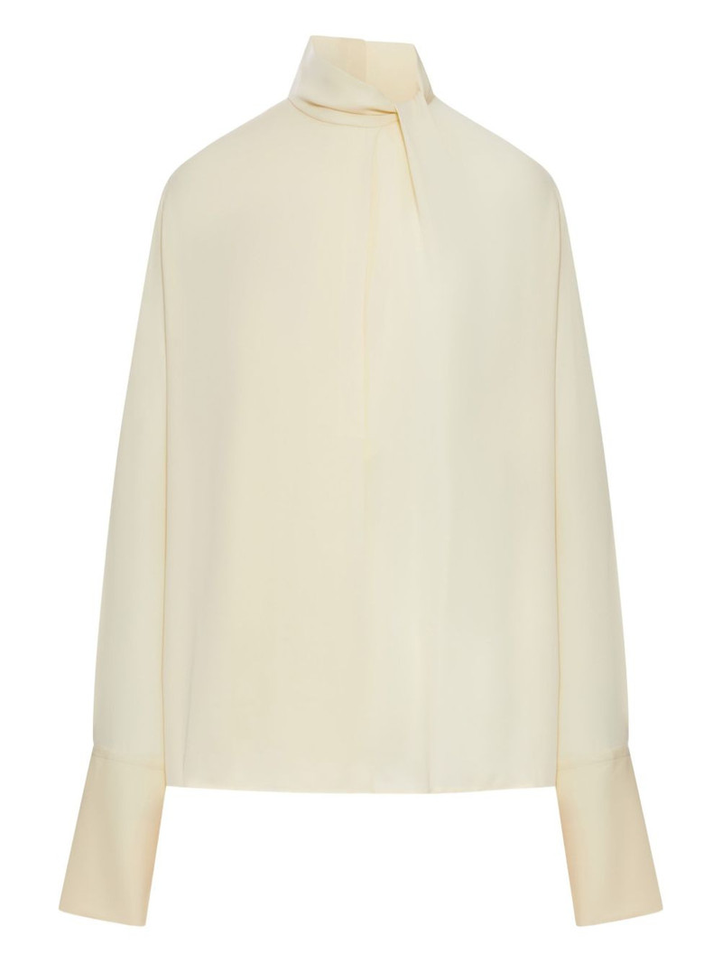 high-neck blouse 1