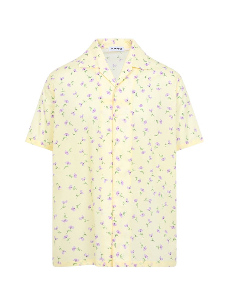 floral-print short-sleeve shirt 1