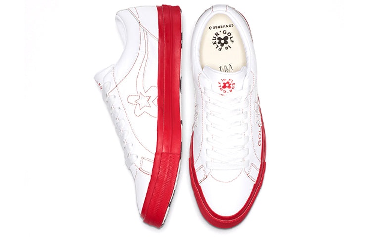 Converse Golf Le Fleur x One Star Ox 'Racing Red' 164026C - 4