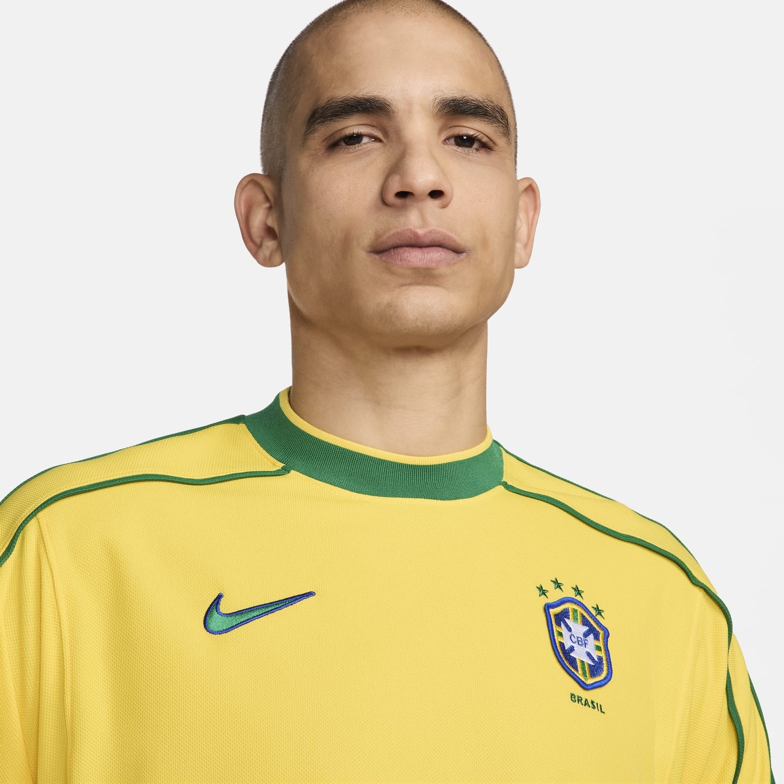 Nike Nike Brazil 1998 World Cup Remake Kit Tracksuit Jersey