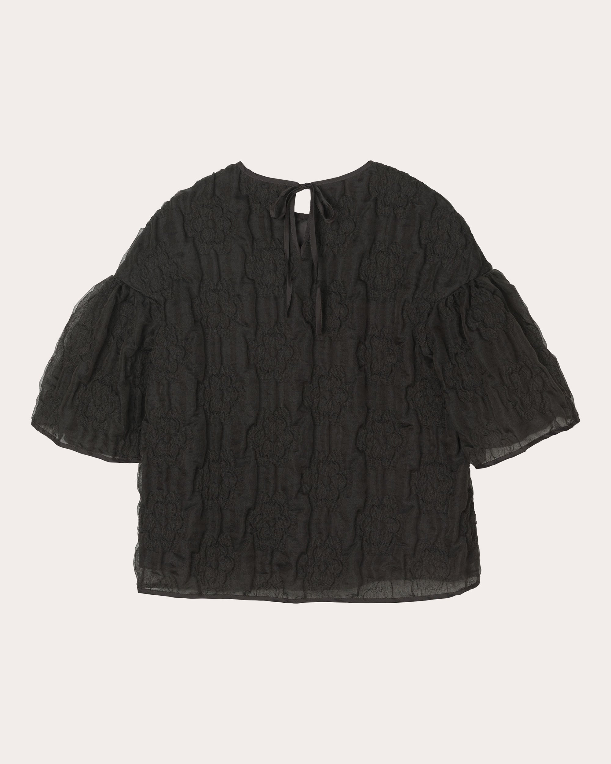 Bryndis Avens Matelassé Empire-Waist Top - 2