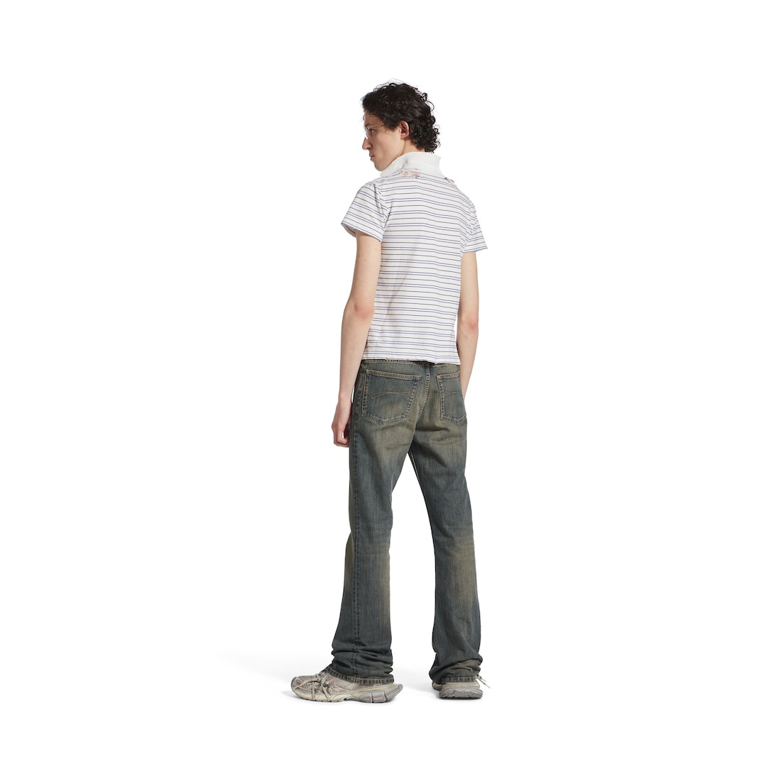 Bootcut Pants in Light Blue - 3