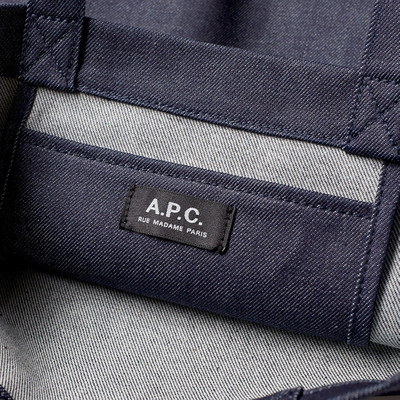 A.P.C. A.P.C. Poetic Persistence Denim Tote outlook