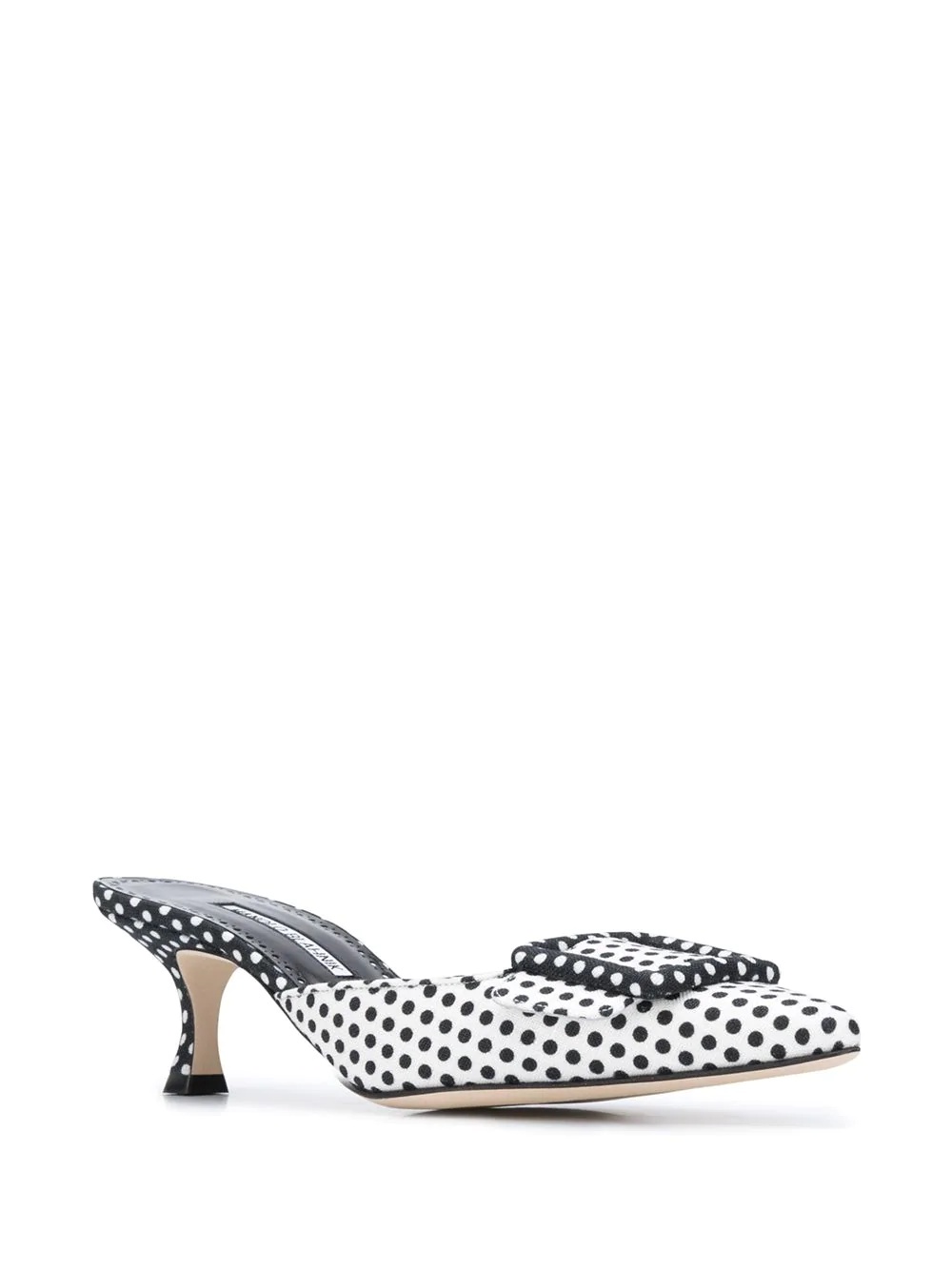 Maysale 50mm polka dot print pumps - 2