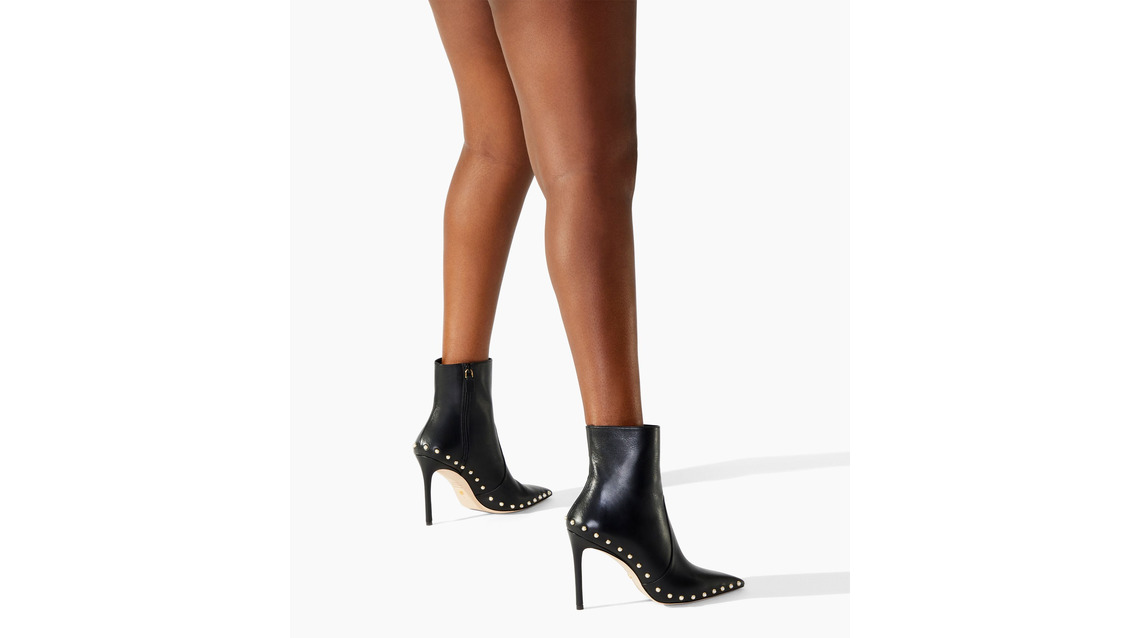 STUART PEARL 100 ZIP BOOTIE - 8
