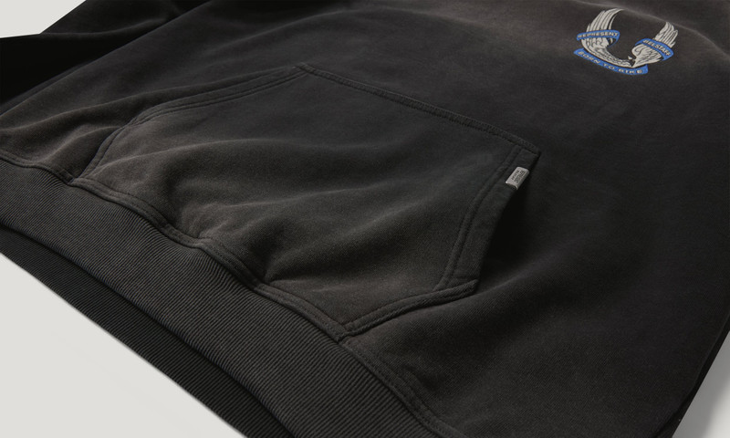 BELSTAFF X REPRESENT BORN TO BIKE HOODIE 3