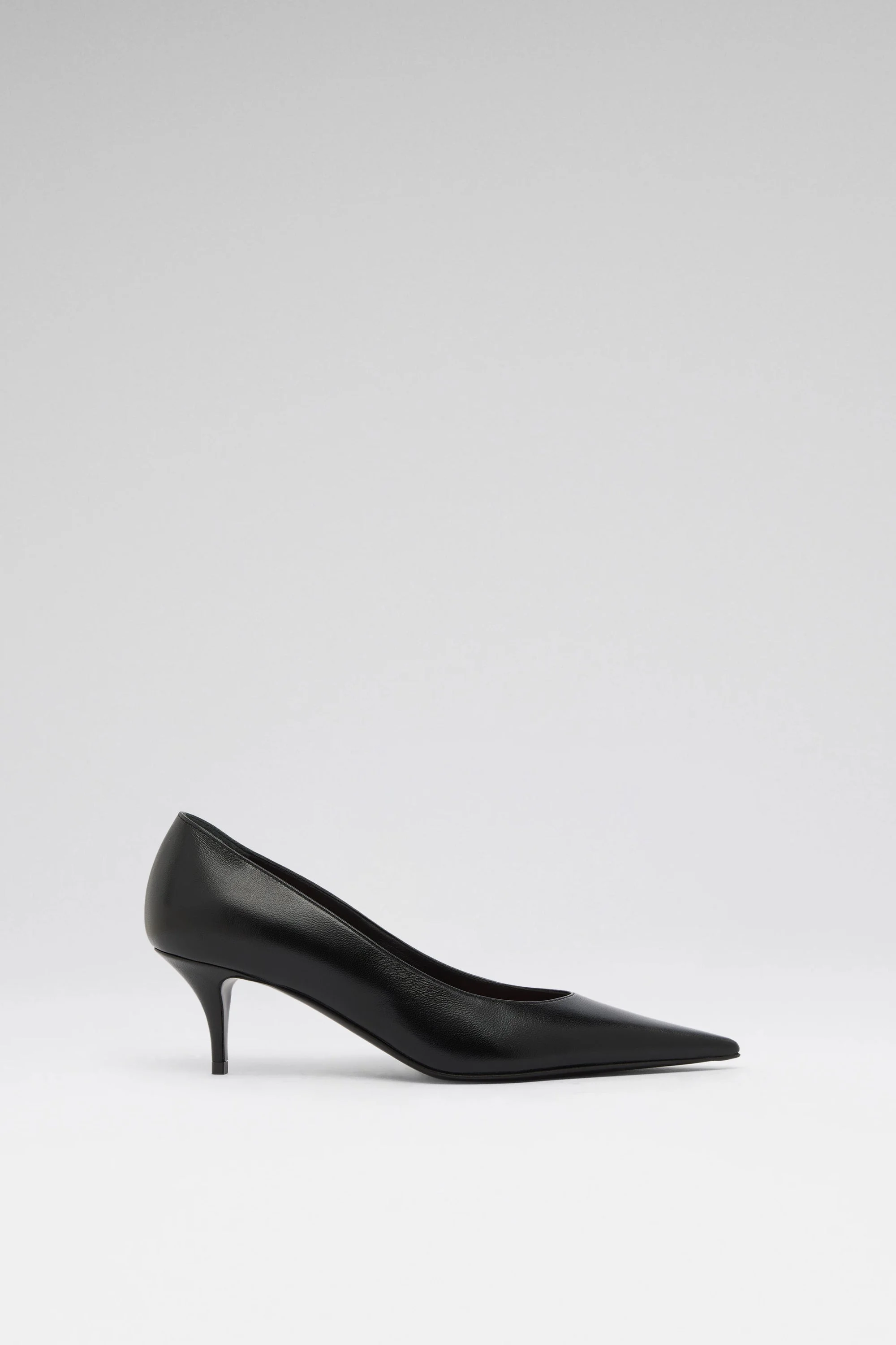 BARBARA PUMP 55 BLACK NAPPA - 1