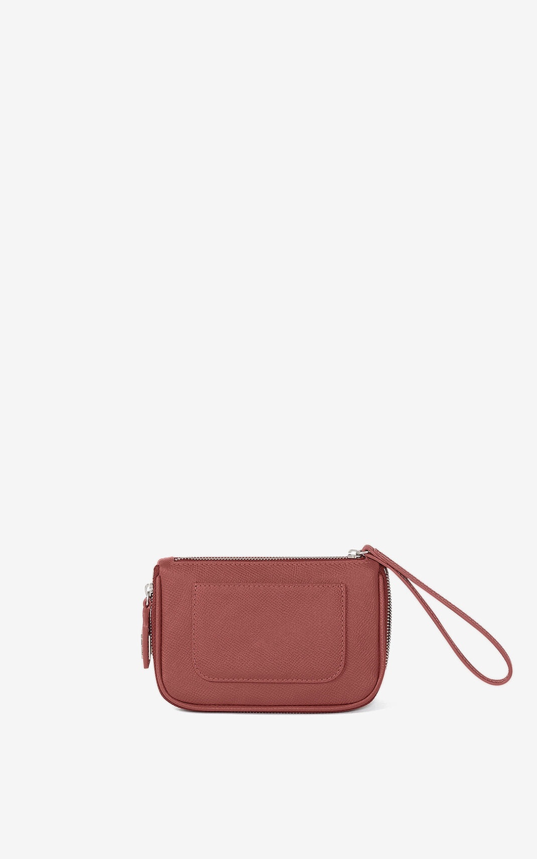KENZO Kompact small grained leather clutch - 4
