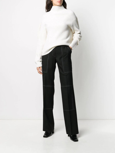 NINA RICCI ribbed knit jumper outlook