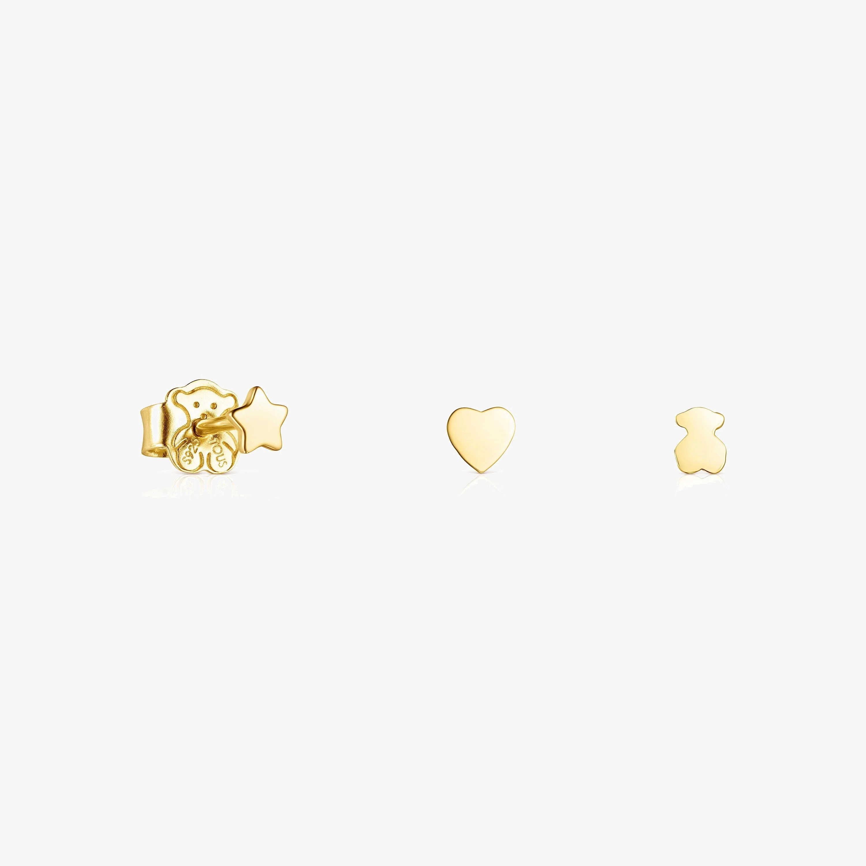 18K gold vermeil Cool Joy Earrings set - 1