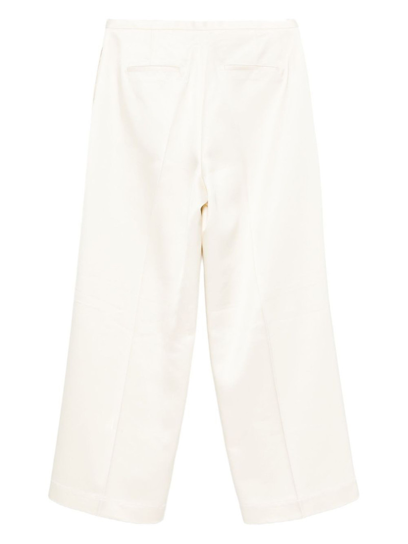 RÓHE drawstring straight-hem trousers outlook