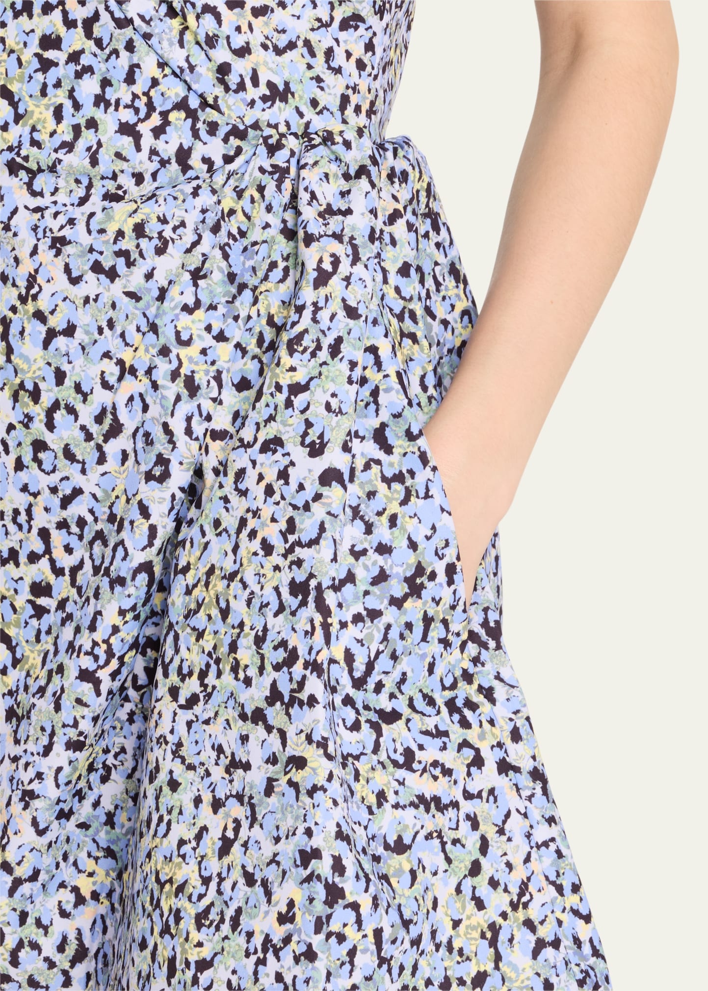 Rossy Leopard Twill Mini Dress - 5
