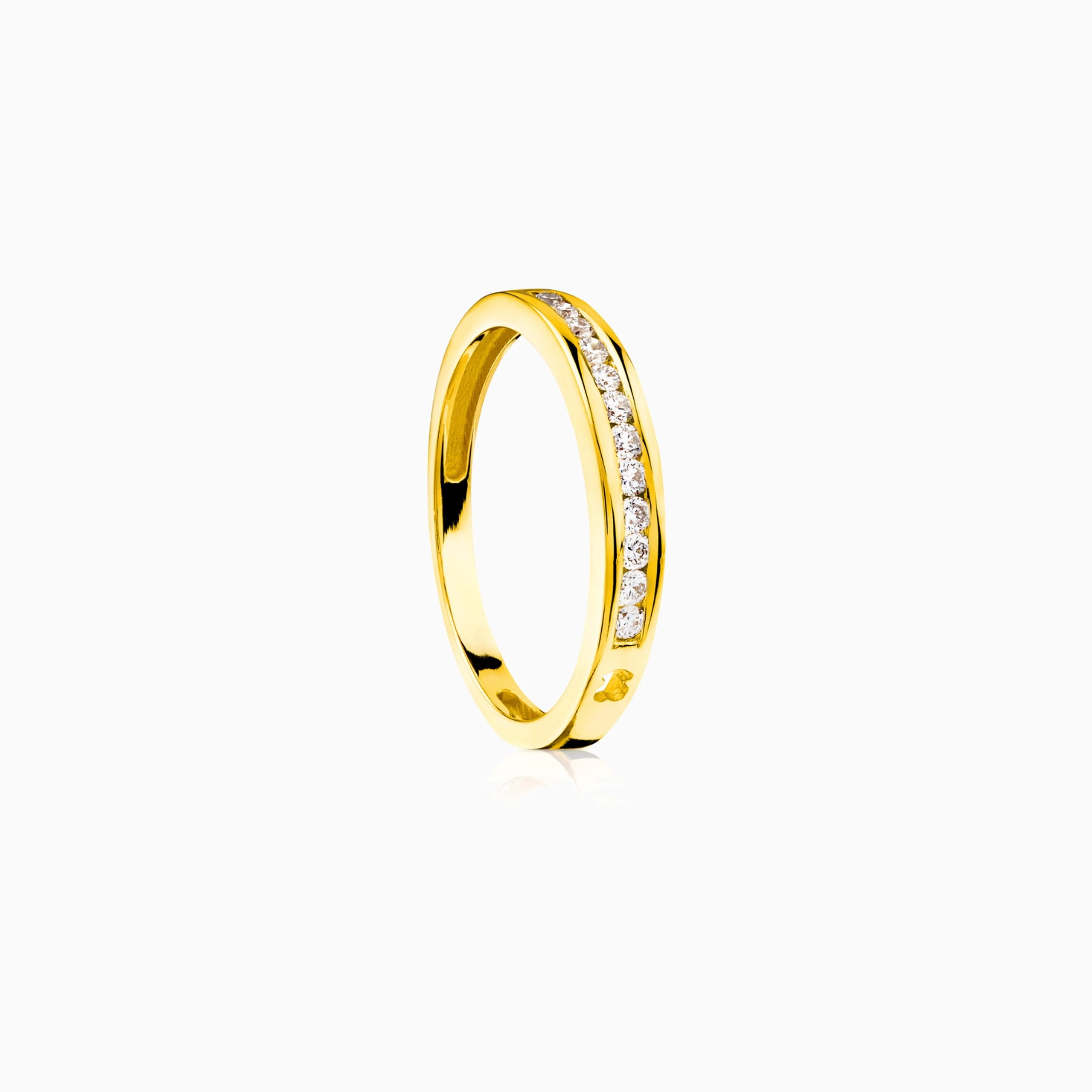 18K solid gold TOUS Diamond solitaire with Diamond - 1