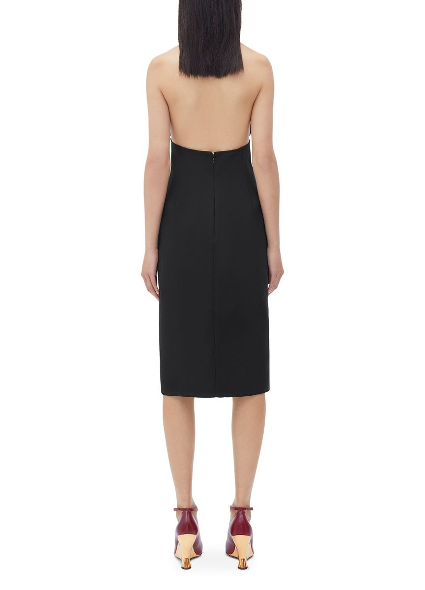 Halter cotton dress - 5