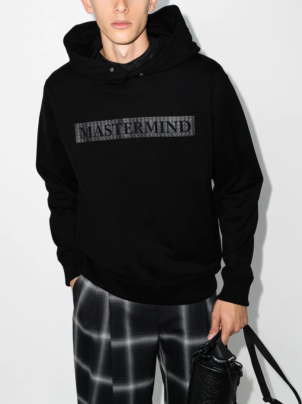 logo-print oversized hoodie - 2