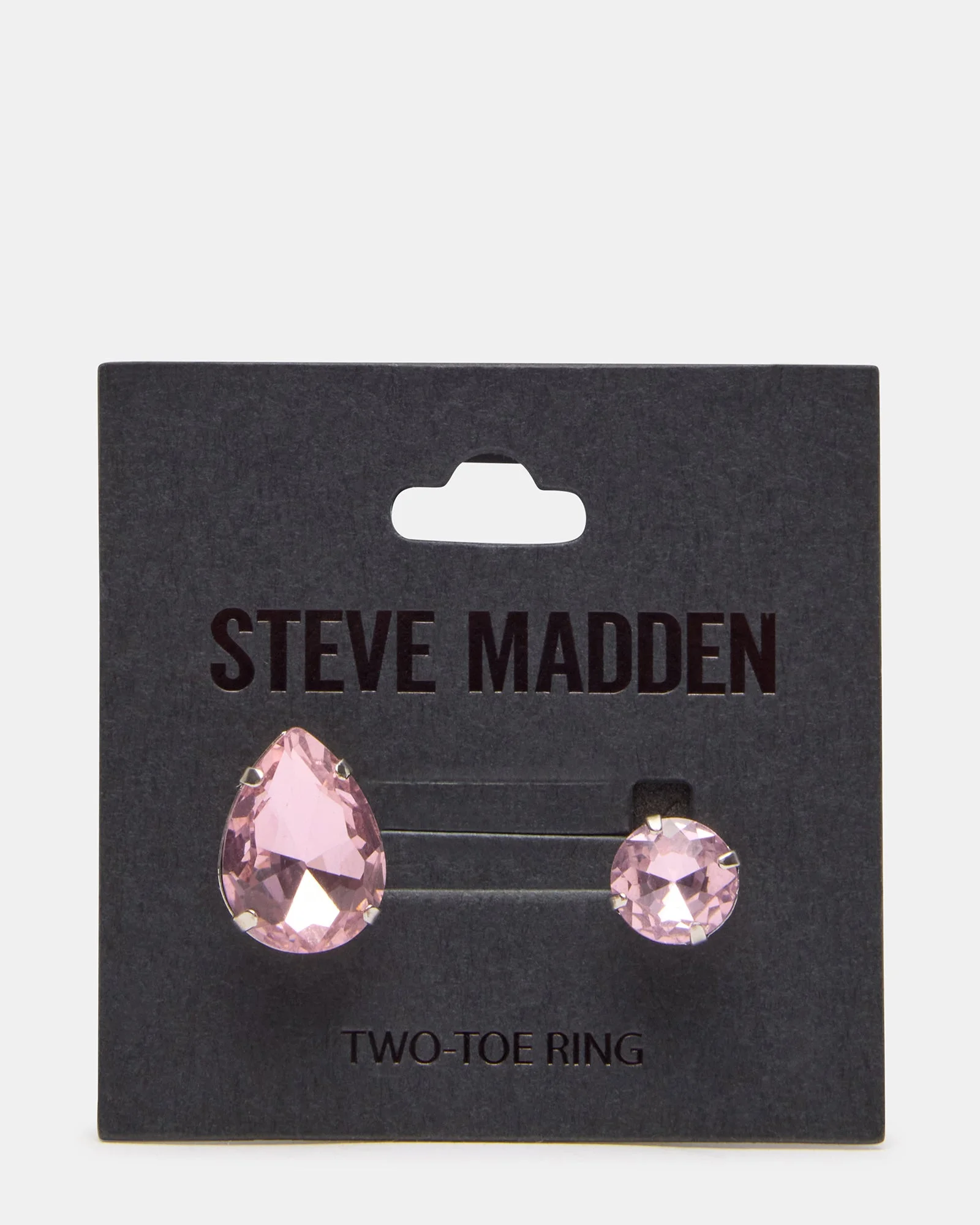 CRYSTAL TOE RING PINK - 1