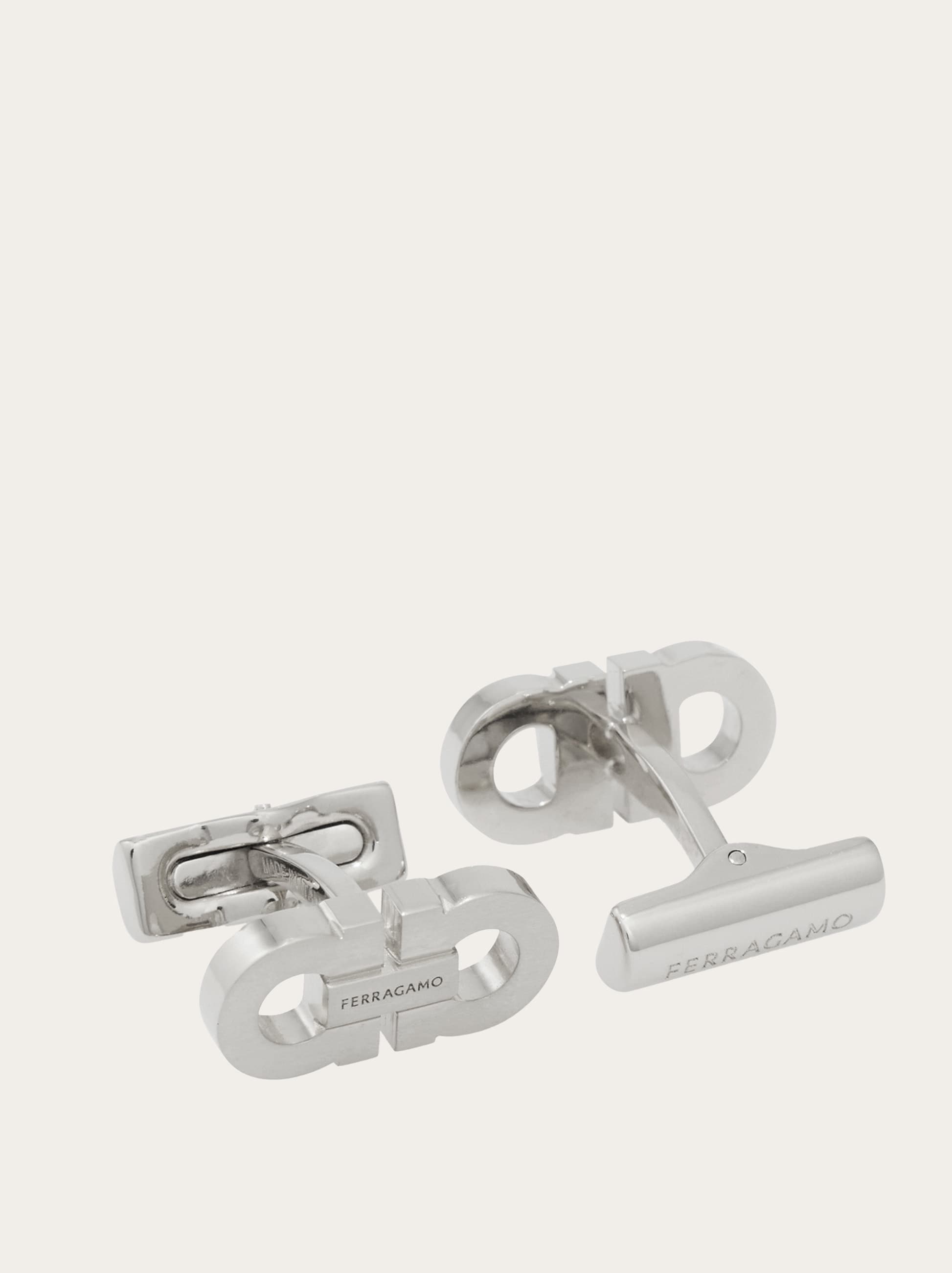 Double Gancini cufflinks - 2