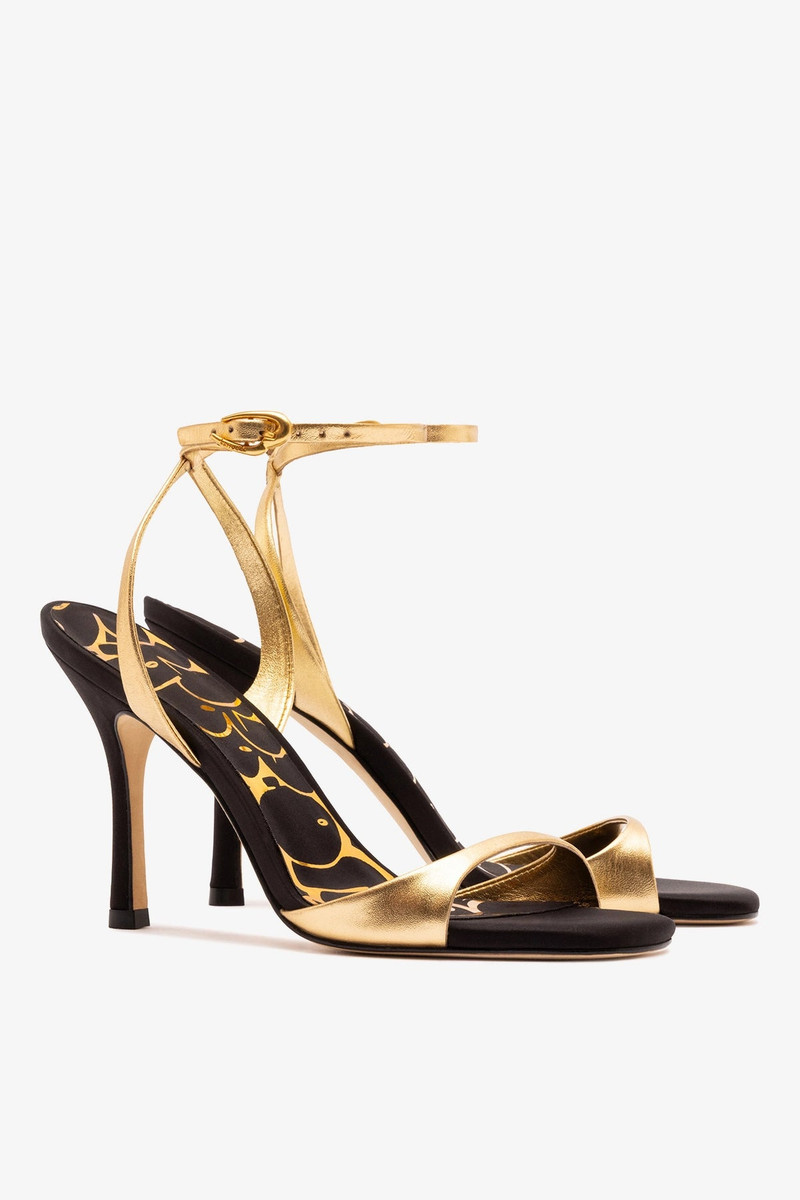 Freya Sandal Gold Leather 3