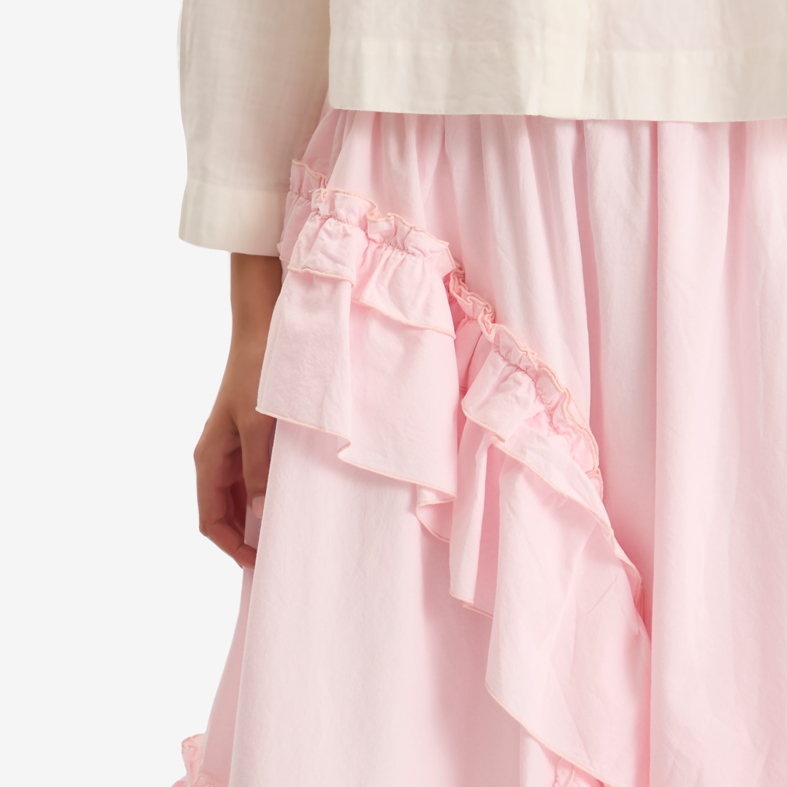 YMC Draped Midi Skirt - 5