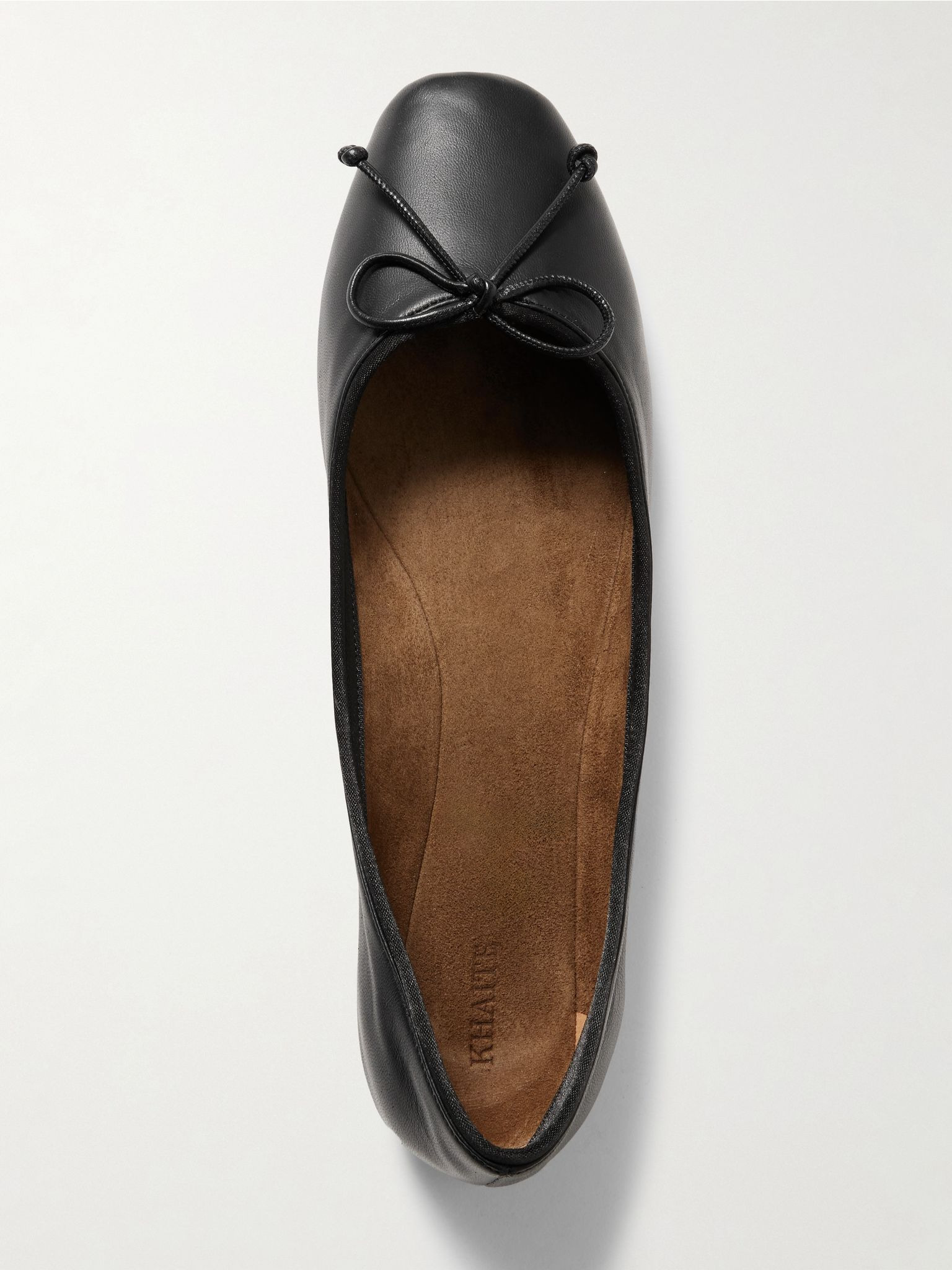 Charlotte leather ballet flats Black - 5