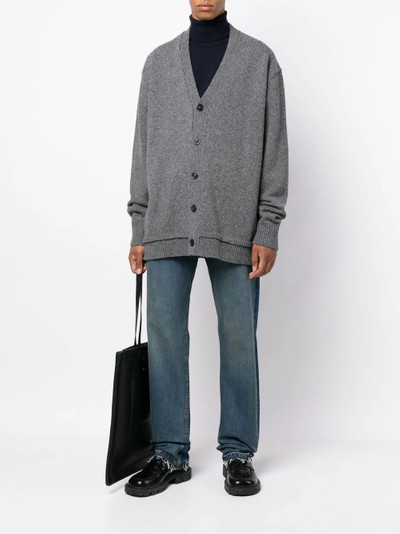 Maison Margiela button-up knitted cardigan outlook