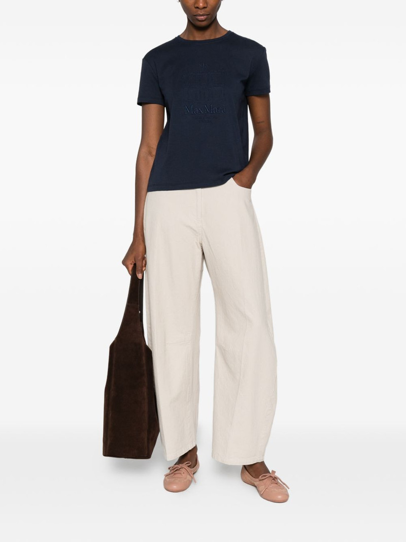 'S Max Mara embroidered T-shirt outlook