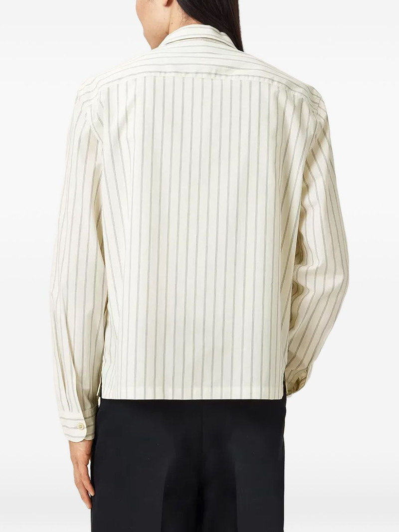 ALLSAINTS Stanley striped shirt outlook