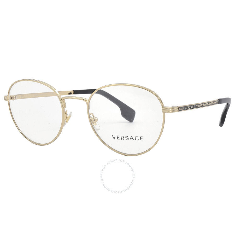Versace Demo Round Men's Eyeglasses VE1279 1002 51 - 3