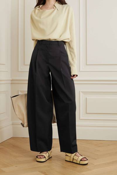 3.1 Phillip Lim Pleated wool-blend twill wide-leg pants outlook