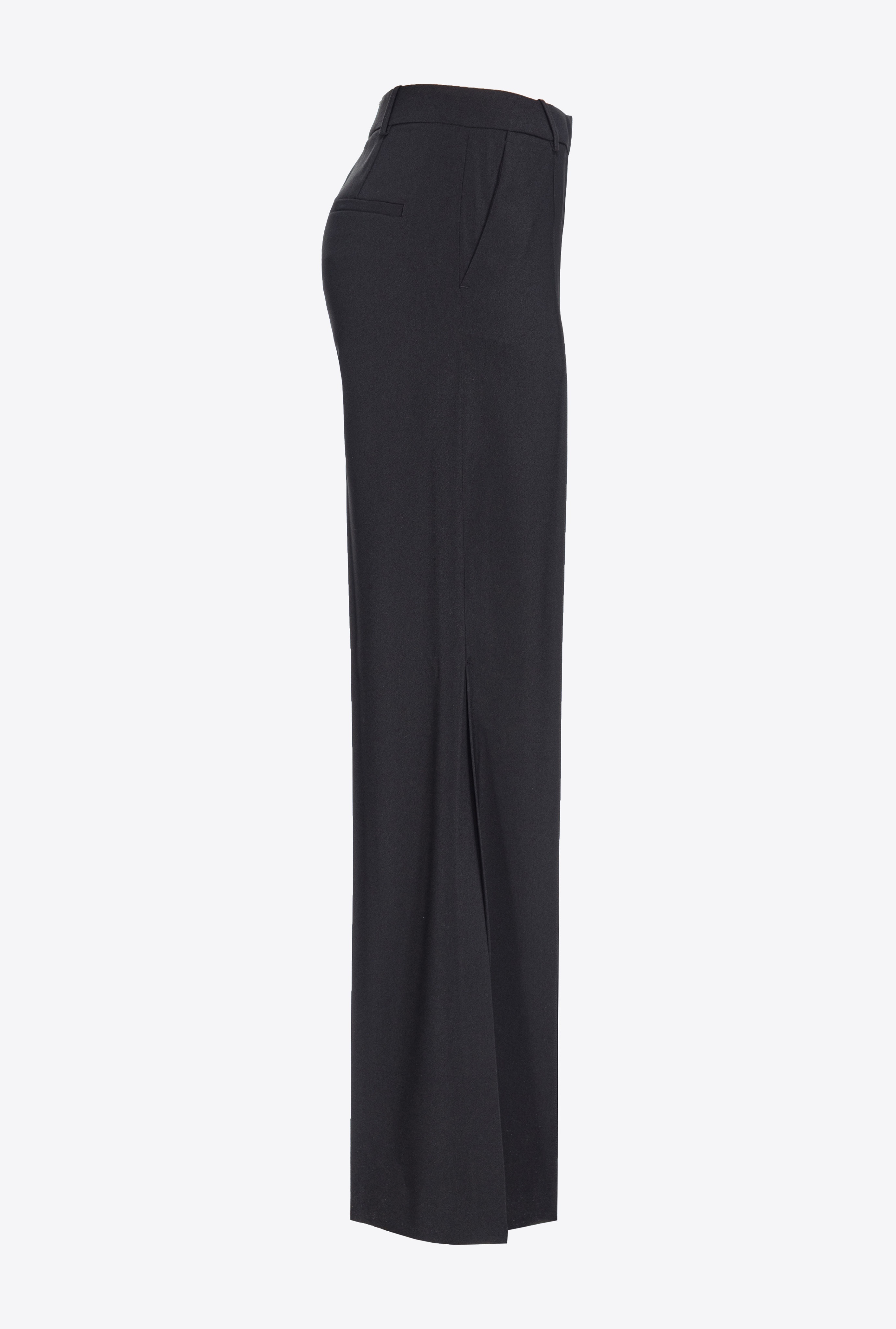 WIDE-LEG TROUSERS WITH SIDE SLIT - 7