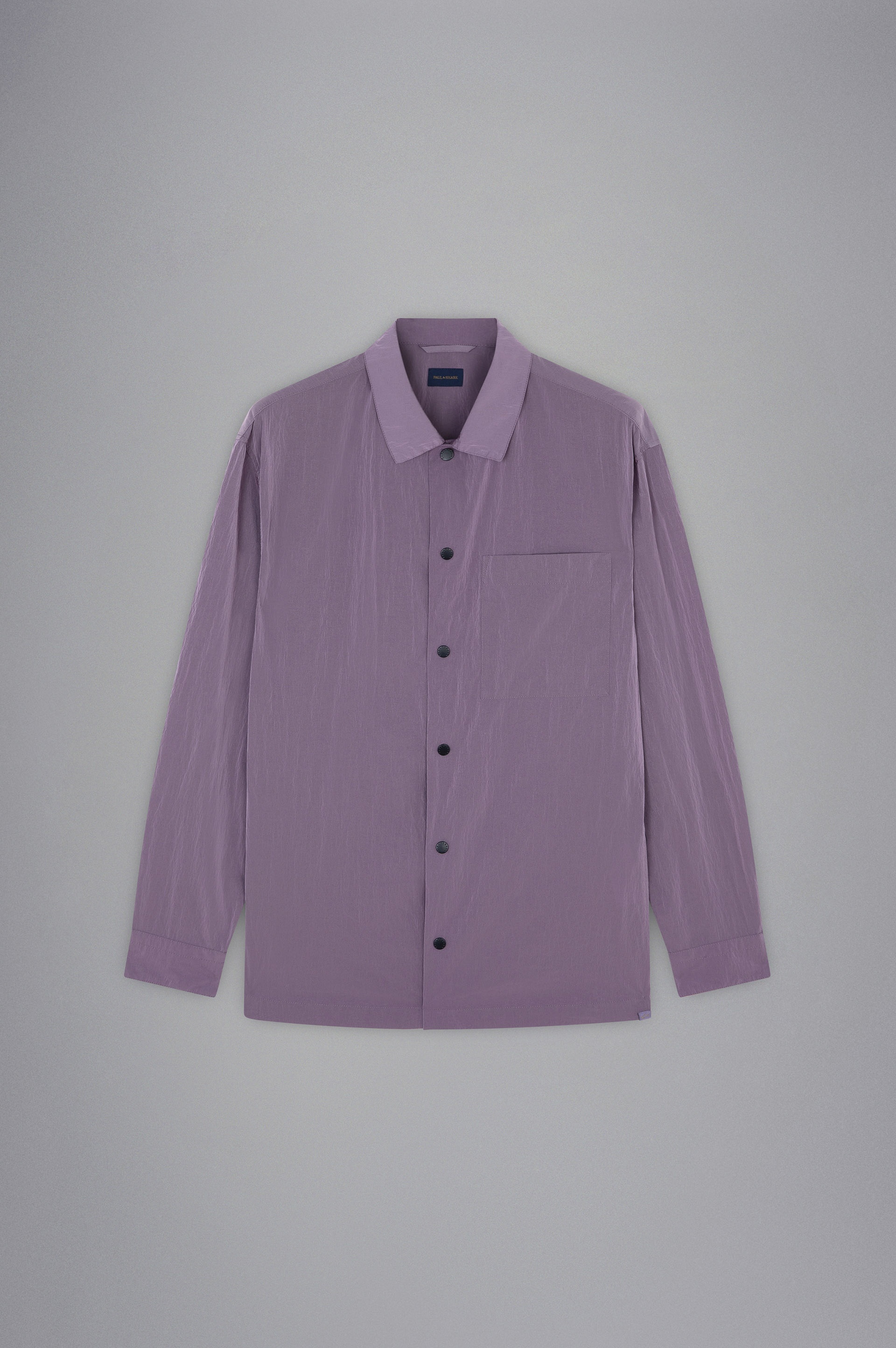 GARMENT DYED NYLON OVERSHIRT - 1