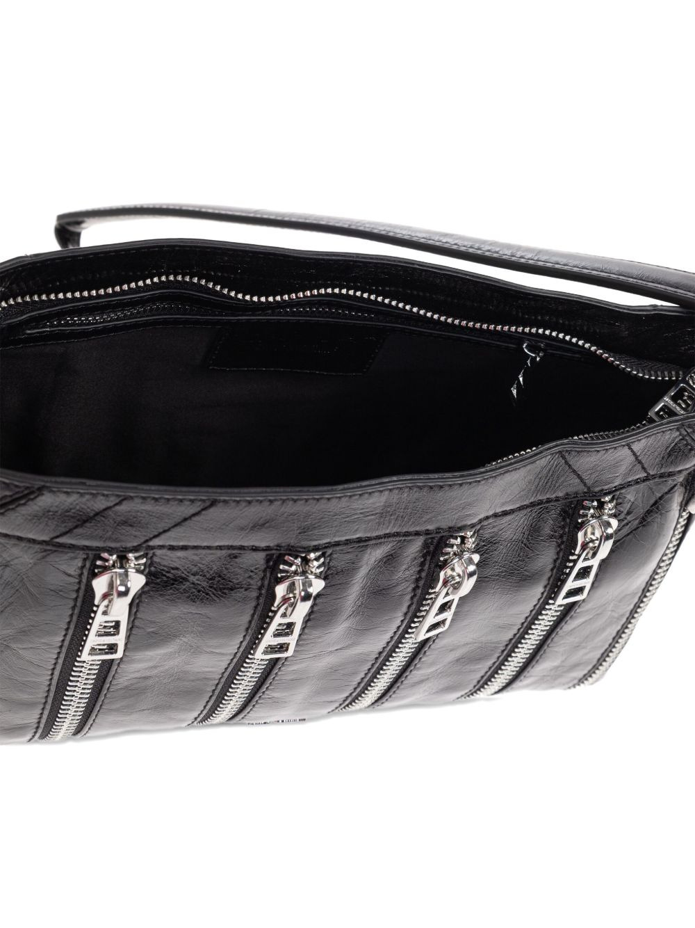 Sunny Moody multiple-zip leather shoulder bag - 4