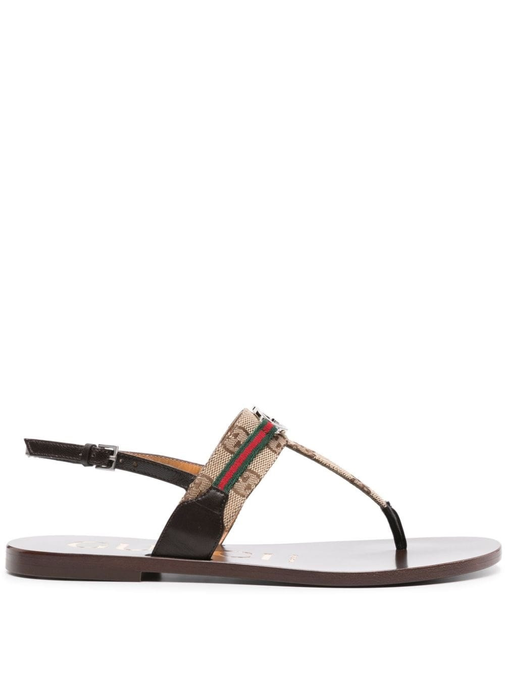 Slingback thong sandals - 1