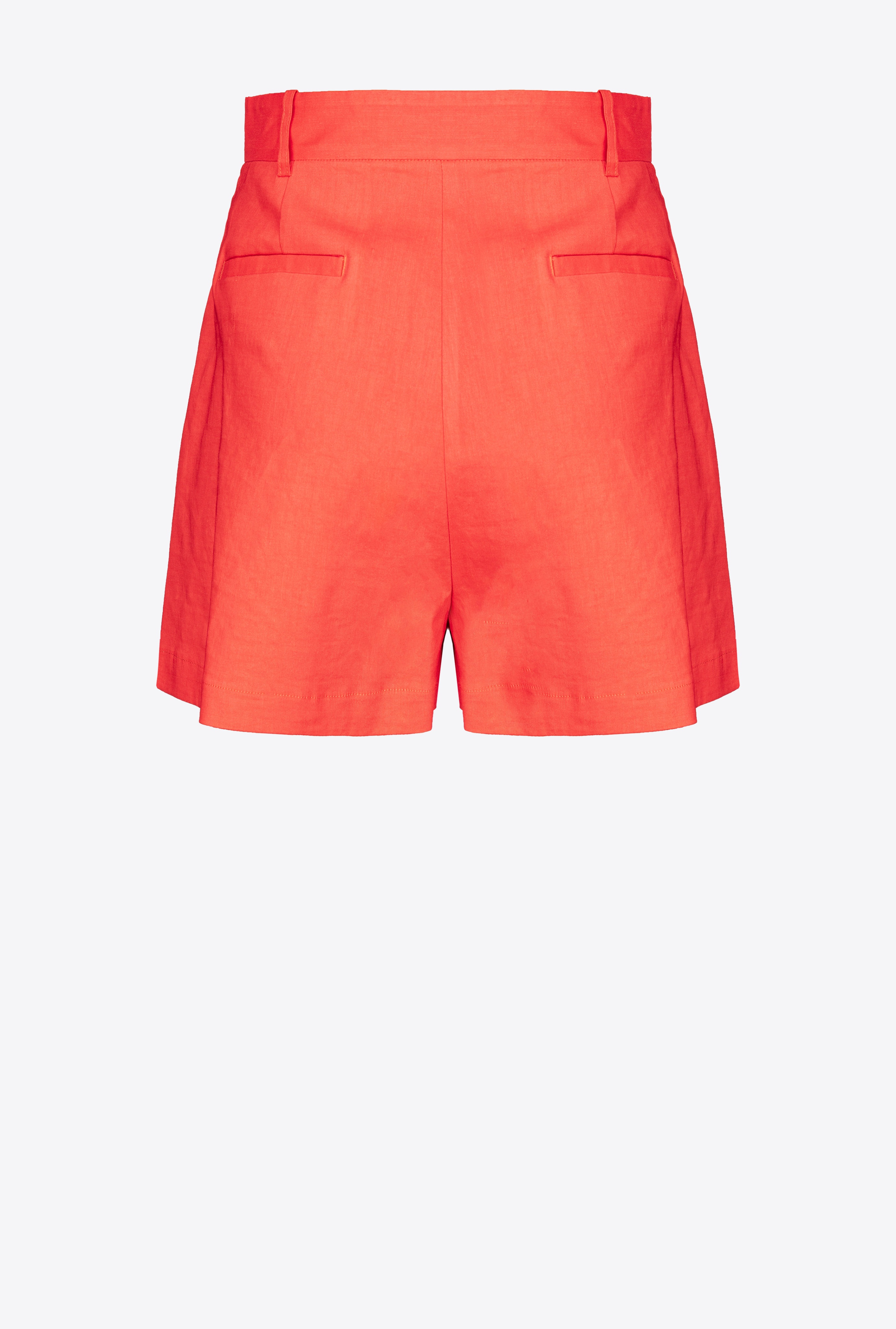 TAILORED LINEN SHORTS - 4