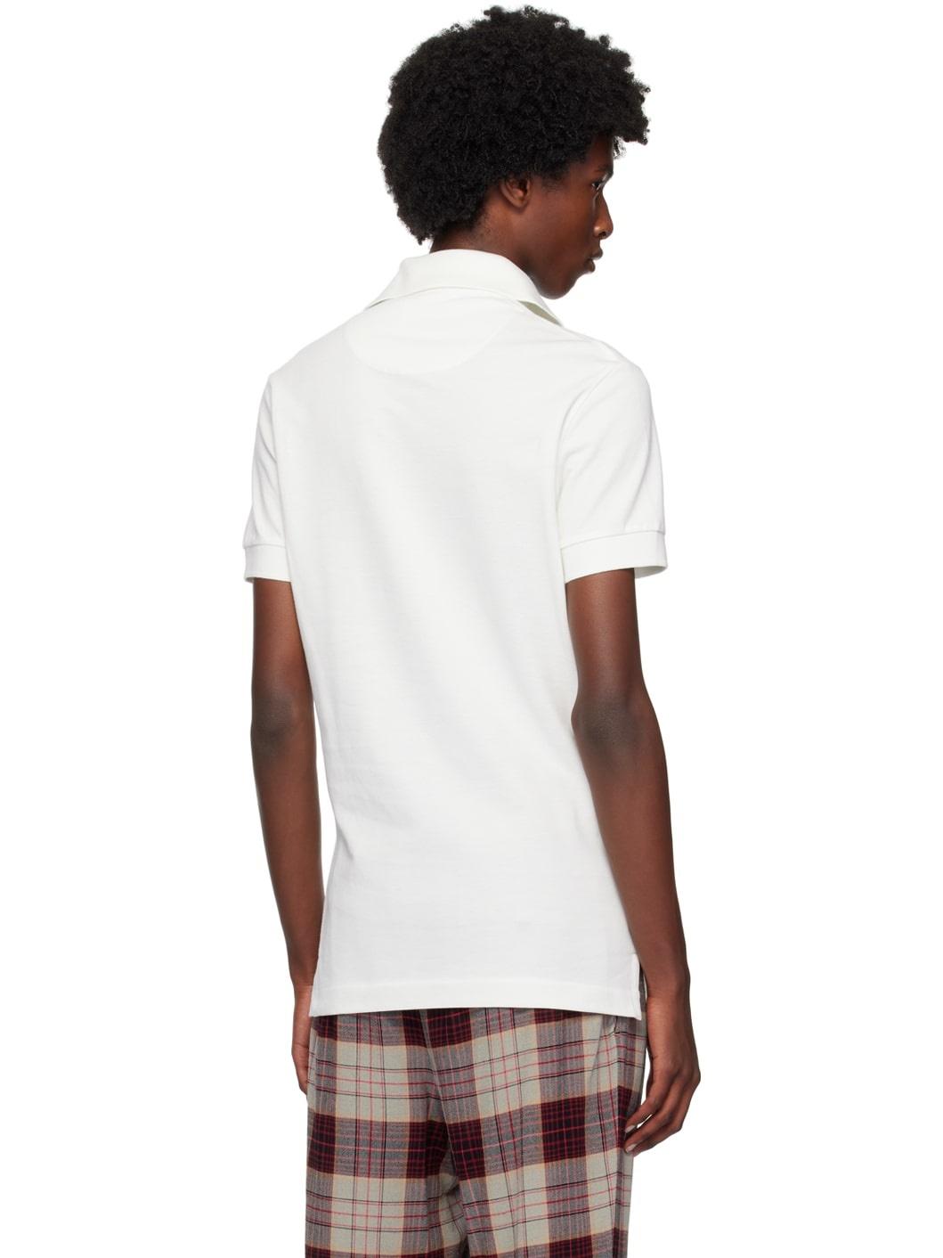 White Unicorn & Lion Polo - 3