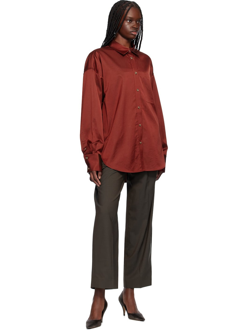 GIA STUDIOS Red Chusa Shirt outlook