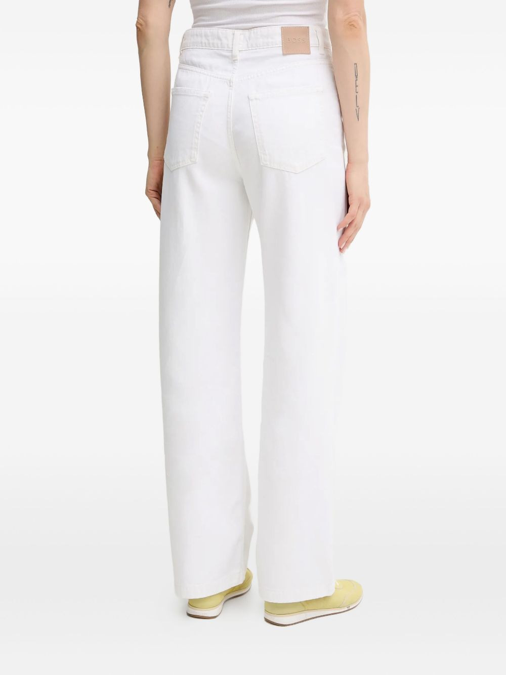 logo-patch jeans - 3