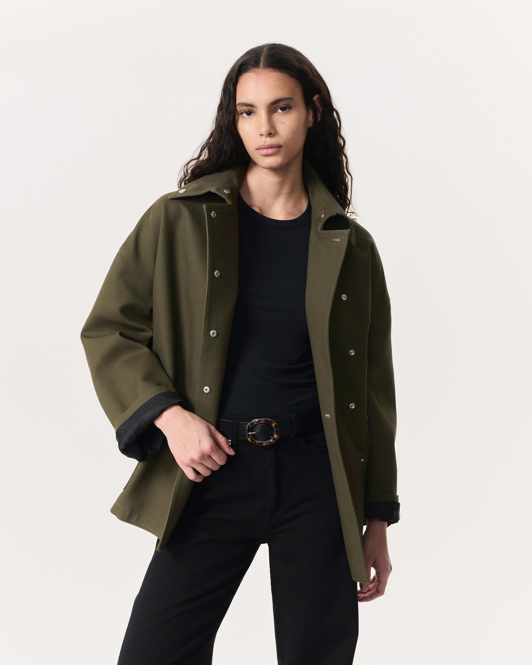 Rue Belted Cotton Twill Jacket - 2
