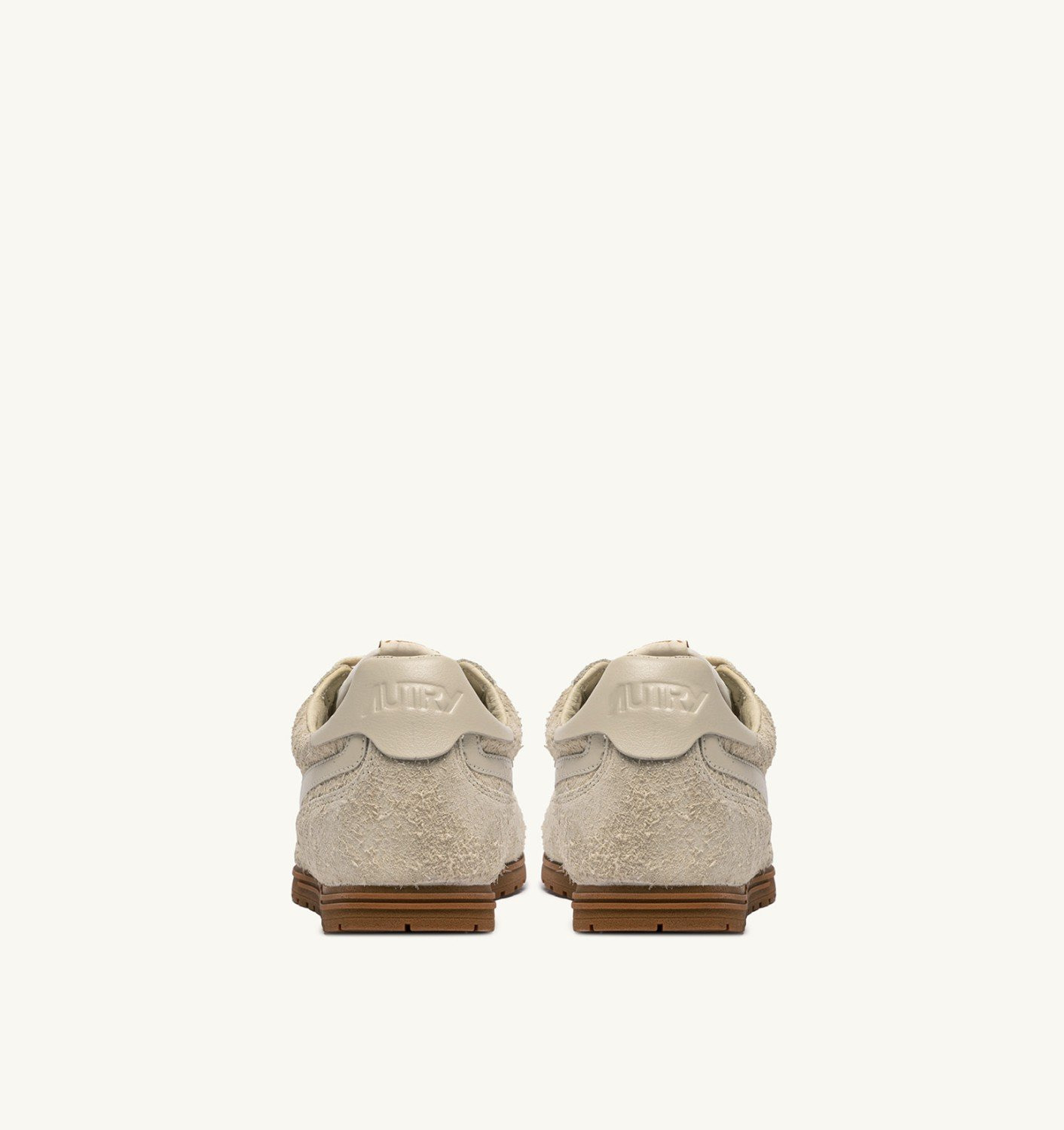 WINDSPIN SNEAKERS IN BISCUIT SUEDE AND LEATHER - 3