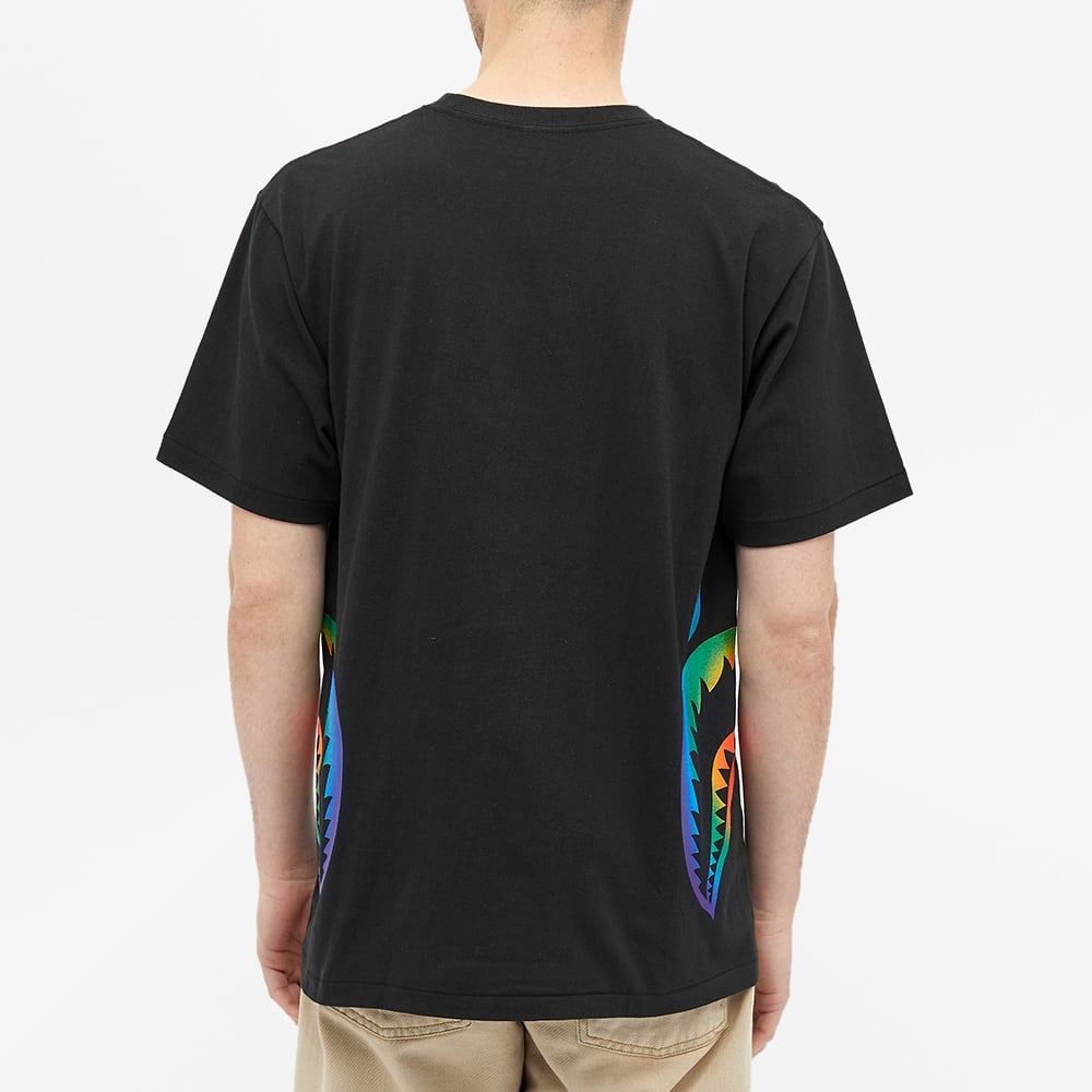 A Bathing Ape Rainbow Side Shark Tee - 5