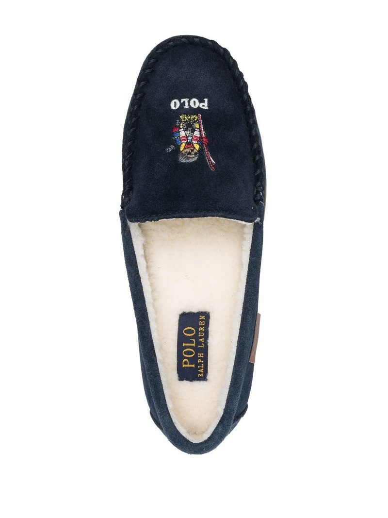 Polo Bear motif loafers 4