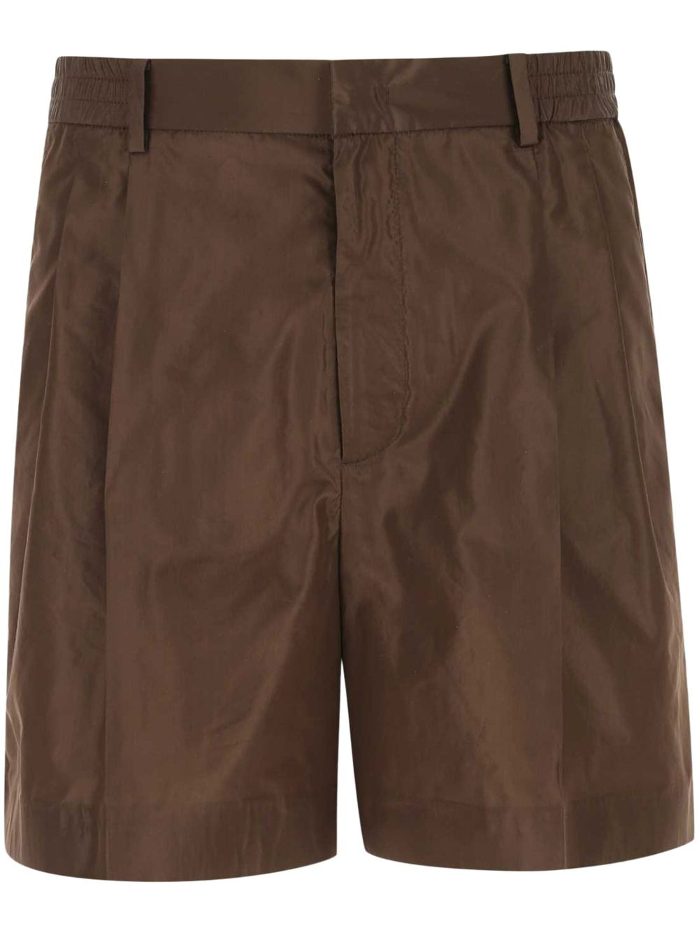 pressed-crease tailored shorts - 1