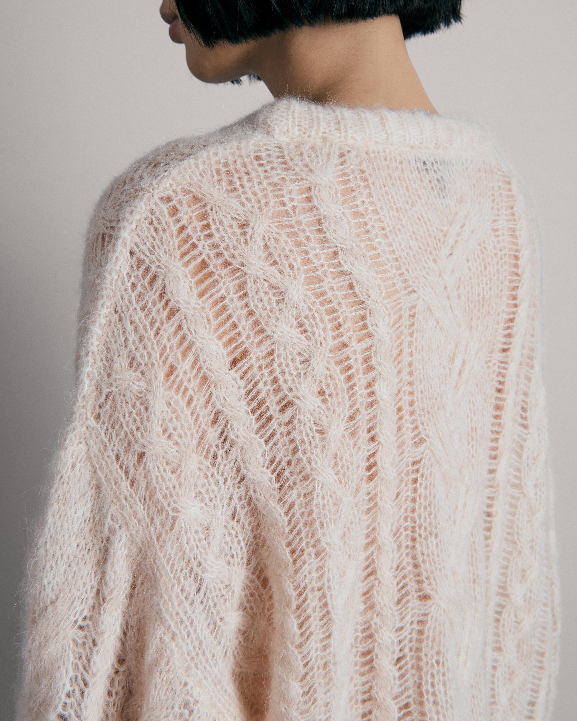 Cynthia Alpaca Wool Crew
Relaxed Fit Sweater - 6