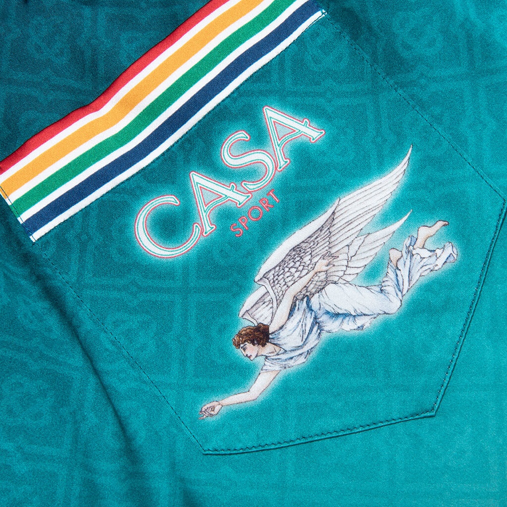LA DEESSE DU STADE SILK SHORTS - MULTICOLOR - 4
