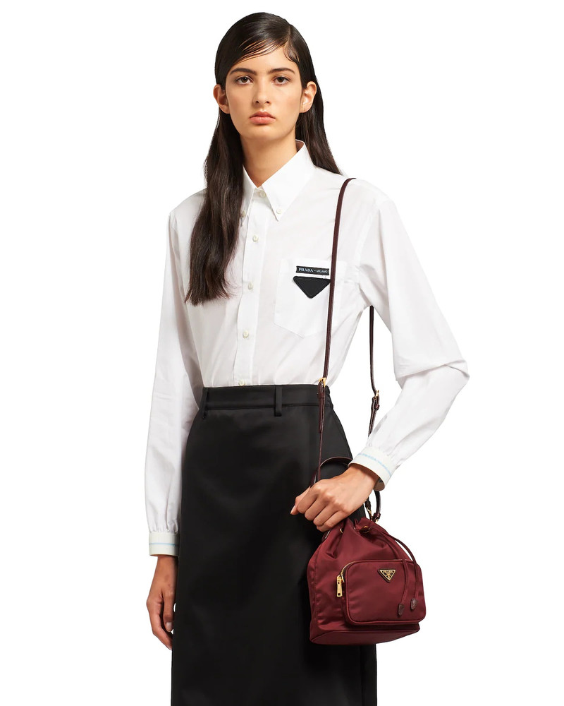 Prada Nylon Prada Duet Bucket Shoulder Bag outlook