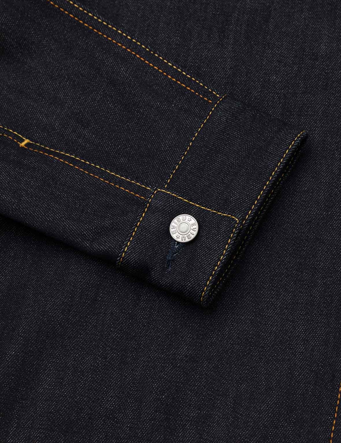 Ecru Seagull Print Relax Fit Denim Jacket - 10