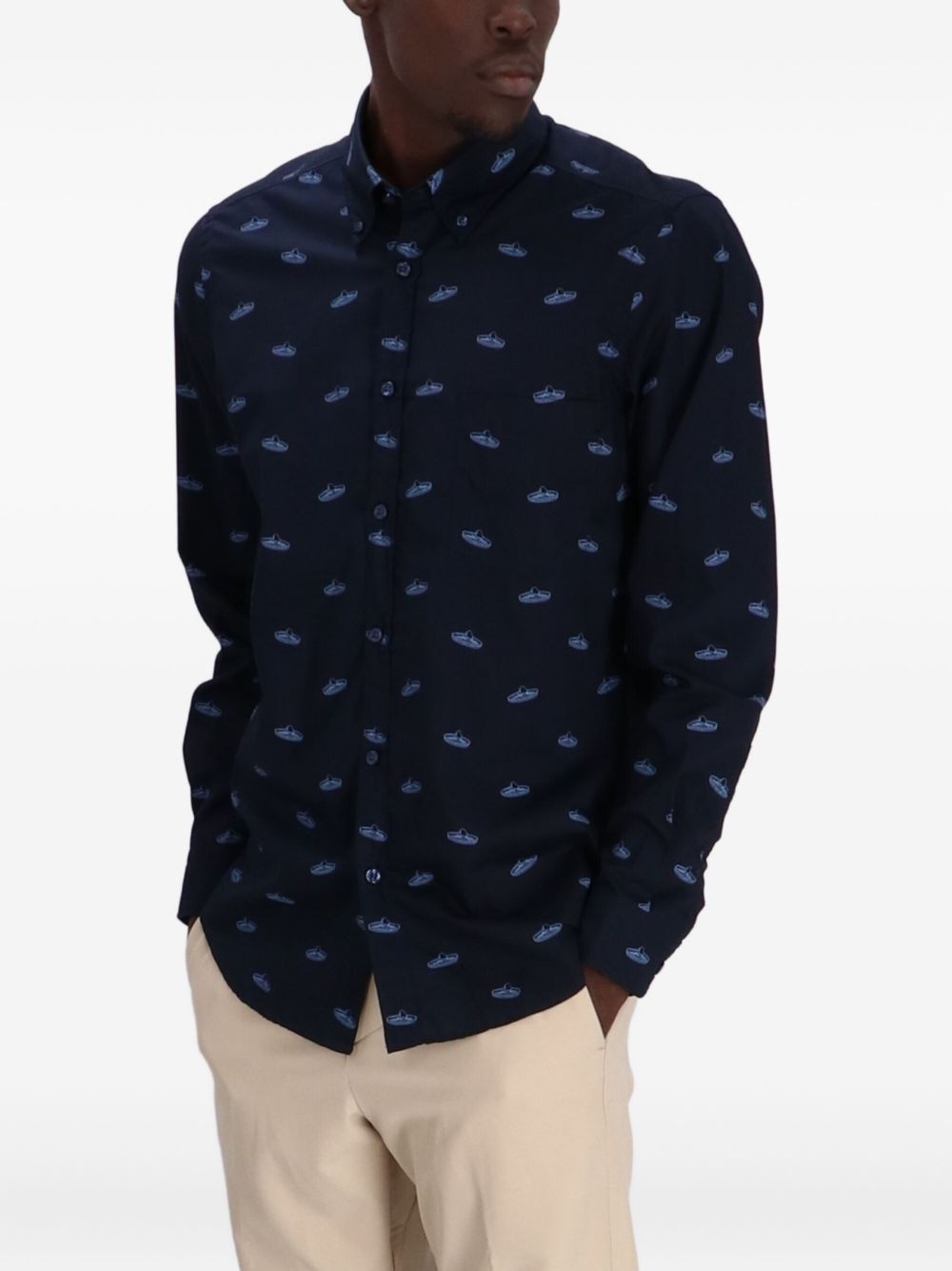 Rickert patterned shirt - 3